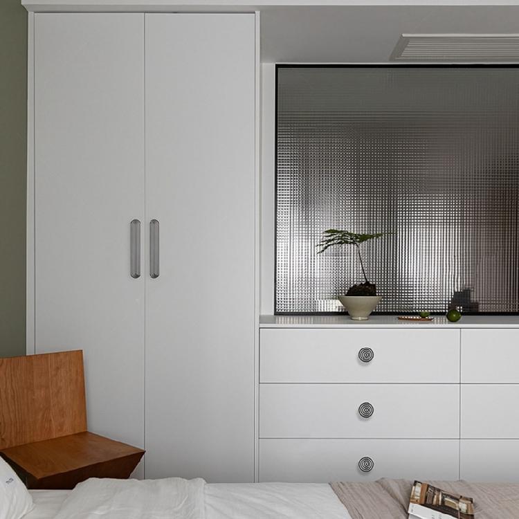 Strong Aluminum Pull Handles Simple Styles Design Cupboard Handle for Drawers & Cabinets No Tool Required for Installation