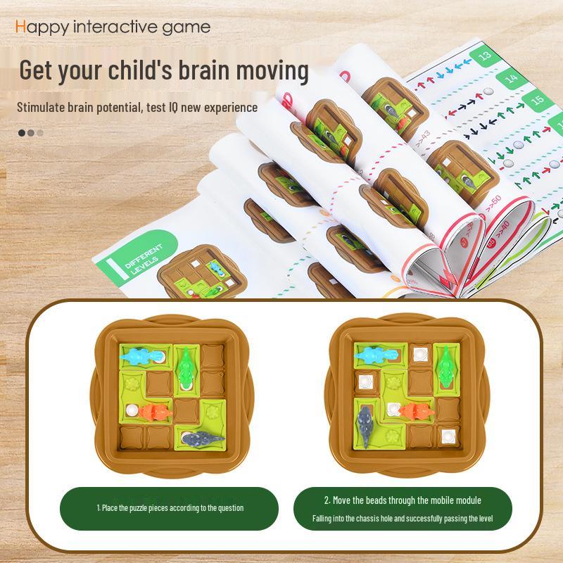 Dinosaur Adventure Logic Puzzle Game for Kids - Parent-Child Interaction