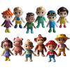 Friends Family 6 Pack JJ Figura Play Set Brinquedo Miniaturas Topper de Bolo