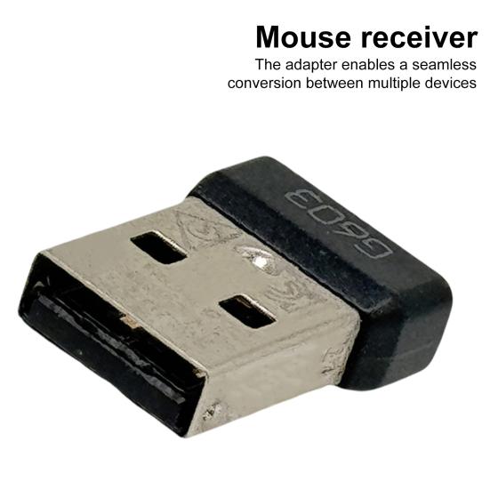 Yousheng Wireless Mouse Adapter Stable Connection Easy To Use Plug-Play Bluetooth-compatible Dongle Receiver for Logitech G603