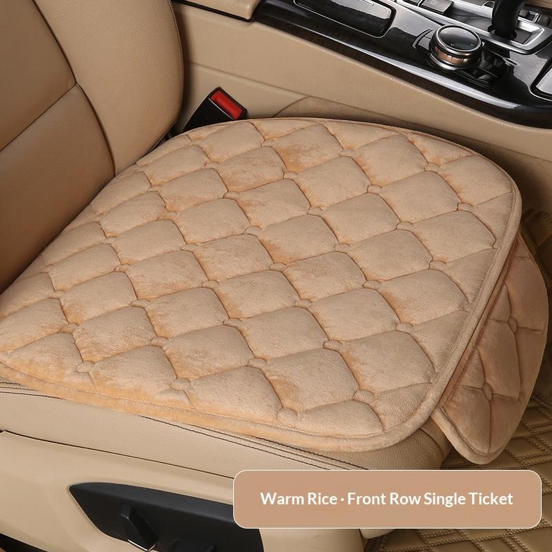 1 Set Universal Seat Protector Car Seat Cushion Soft Comfortable Without Backrest Seat Cushion Cover For Most Cars Suv