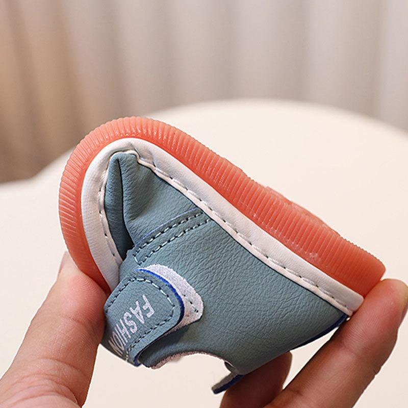 Buty Dziecięce Wiosna/Jesień - Kreskówkowe Miękka Podeszwa Piszczące Buty dla Maluchów Unisex (1-2 lata)