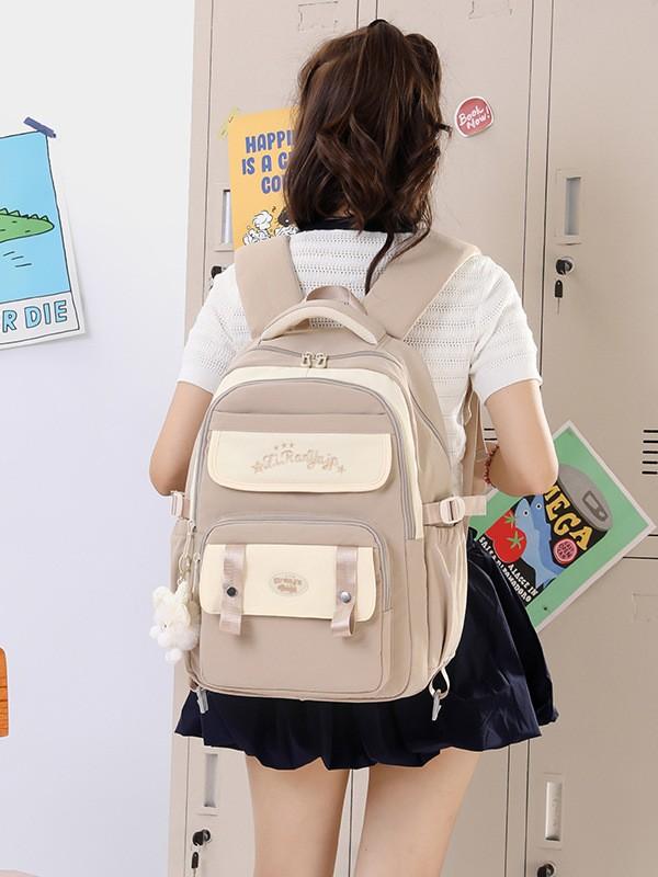 New Female Junior High Waterproof School Bags for Grades 3 To 6 Elementary School Students Lightweight Large Capacity Backpacks