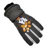 Gants de Ski pour Enfants Hiver Imperméables Motif Dessin Animé Mignon Gants de Neige Chauds pour Garçons Filles Enfants 5-10 Ans