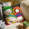 Cartoon SSouth PPark Cushion Cover Washed Linen Soft Breathable Decorative Case For Sofa Home Pillow Cover