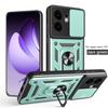 Armor Funda For OPPO Reno 13F 5G Case Slide Lens Camera Protector Phone Cover for Reno13F  Reno13F 4G Shockproof Coque