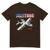 A10 Warthog Military Airplane Pilot With American Flag Gift TShirt