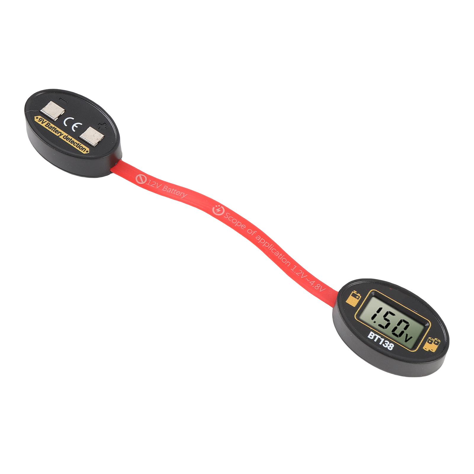 

Магнитный тестер батареи Быстрое обнаружение Высокоточный Портативный цифровой детектор уровня заряда батареи для