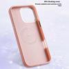 JAUCASE For iPhone 16 Pro Max Case Compatible with MagSafe Textured PU+TPU+PC Phone Back Cover