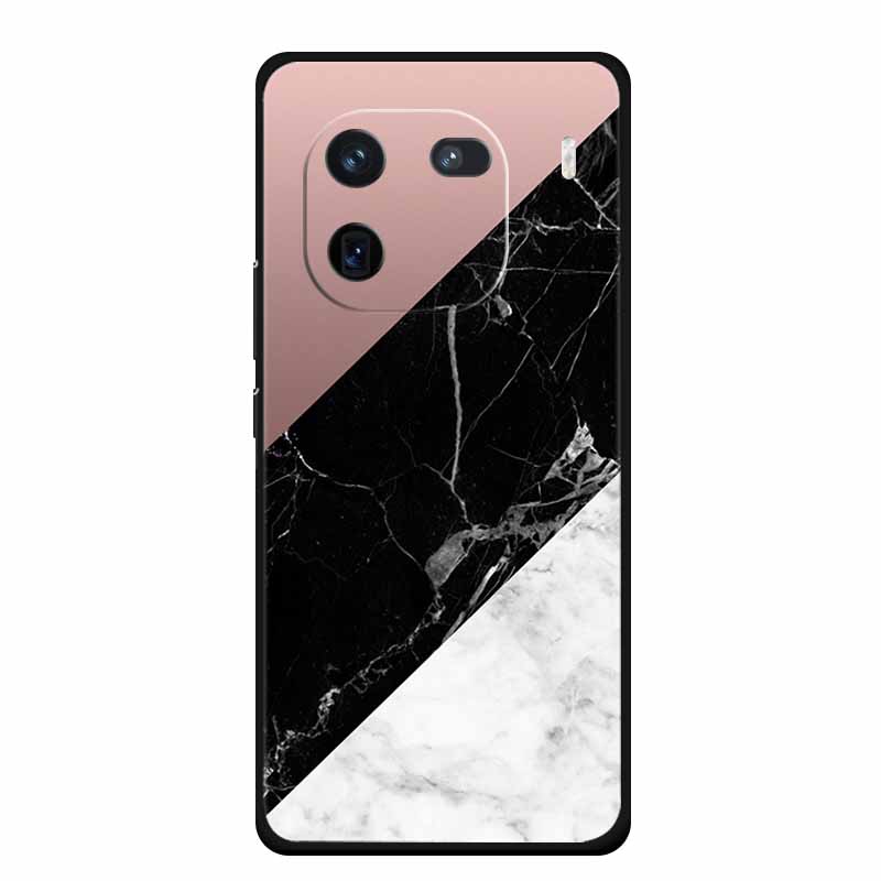 For Vivo iQOO 12 Case Marble Painted Soft Silicone TPU Cover Phone Cases For Vivo iQOO 12 Pro 5G V2307A V2329A Colorful New Etui