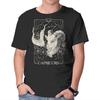 Unisex Crew Neck T-Shirt Capricorn Tarot Graphic Short Sleeve Casual Tee