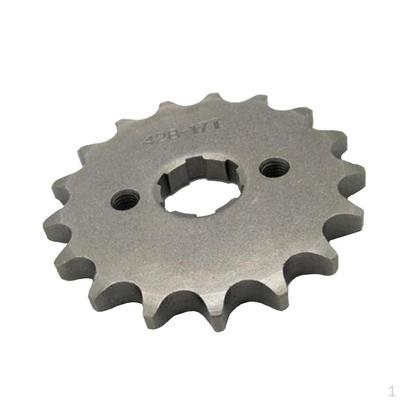 Cadena 17T 428/Paso 20 mm Piñón delantero para bicicleta ATV Quad