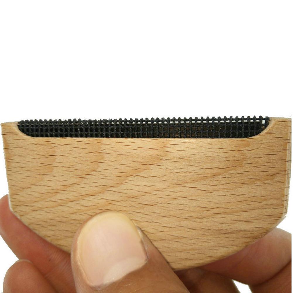 Wooden Trimmer Sweater Brush Roller Portable Fuzzy Easy Clean Manual Fabric Comb Lint Remover