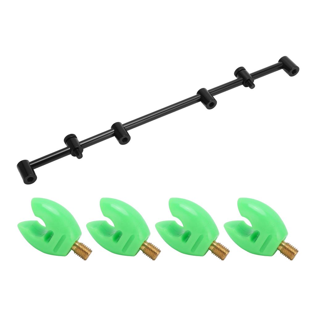 Fishing Rod Pod Stand Holder Durable Aluminium Alloy Compact Structure Wear Resistant Fishing Pole Pod Stand45cm Holder