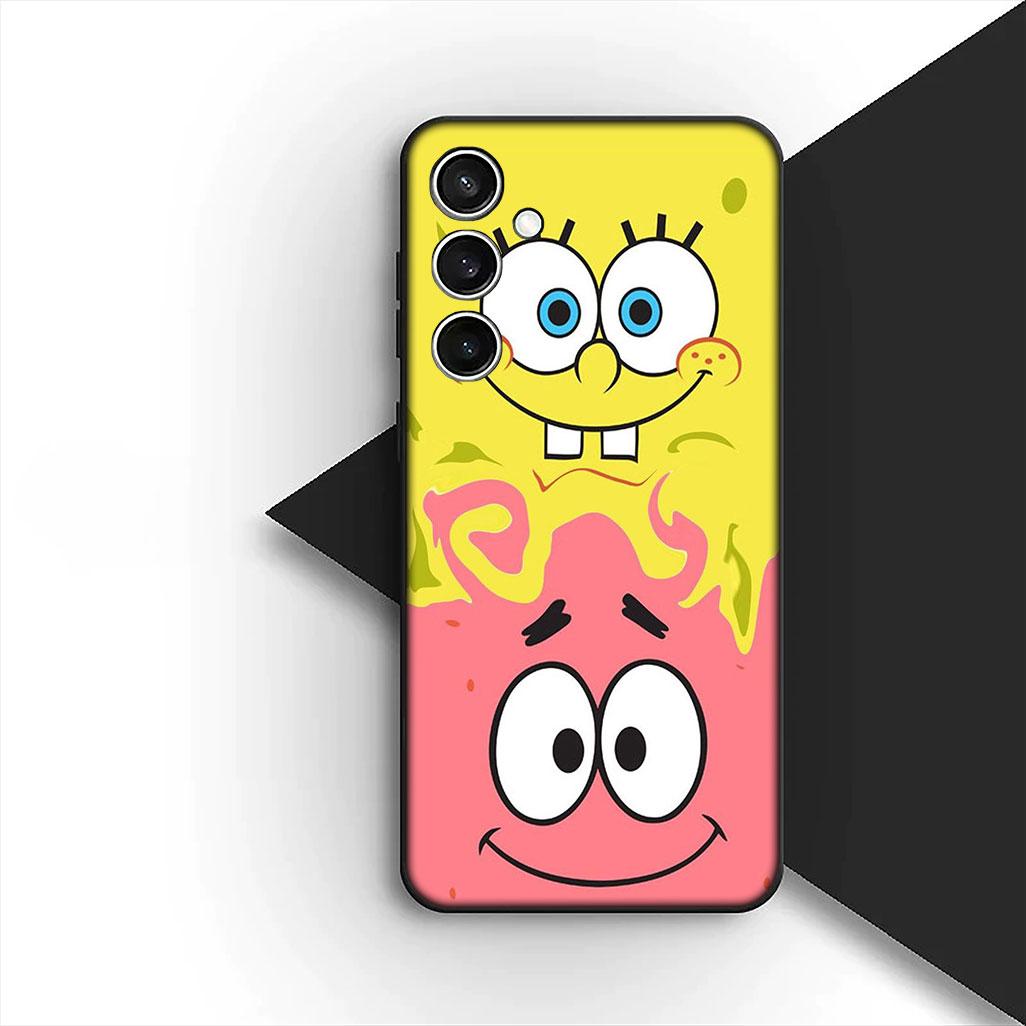 

Cover for Huawei P30 P20 Mate 20 Pro Lite Y7 Y6P Y7A 2019 Nova 5T 3I Casing Phone Case S-SquarePants-Lovely S-SpongeBobs-Anime Huawei P20 Pro