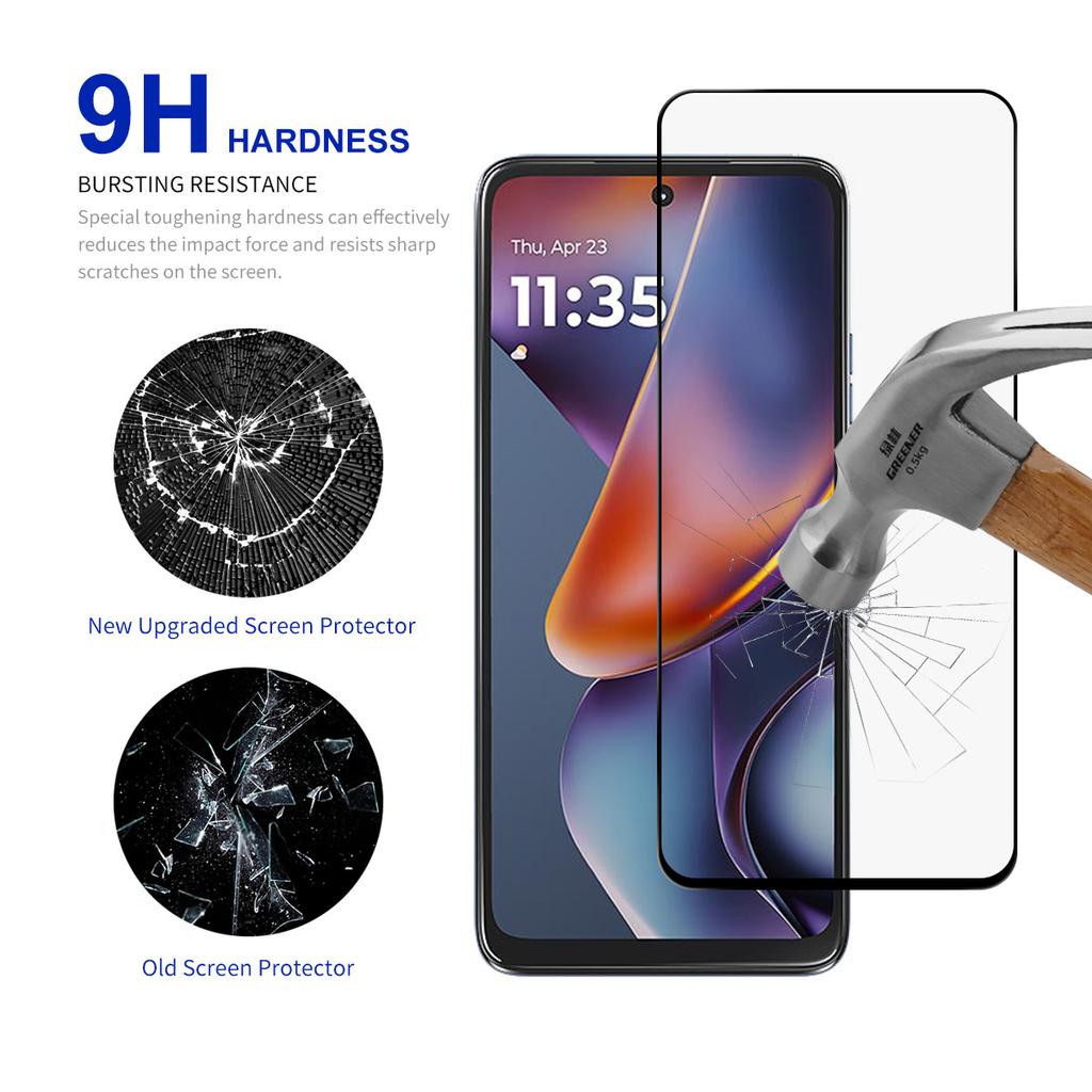 RURIHAI For Motorola Moto G (2025) 5G Screen Protector Secondary Hardening High Aluminium-Silicon Glass Film
