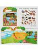 Reusable Sticker Books for Kids, 6 Sets Travel Removable Toddler Sticker Books for 3 4 5 Year Old Girls Boys Birthday Gifts Educ