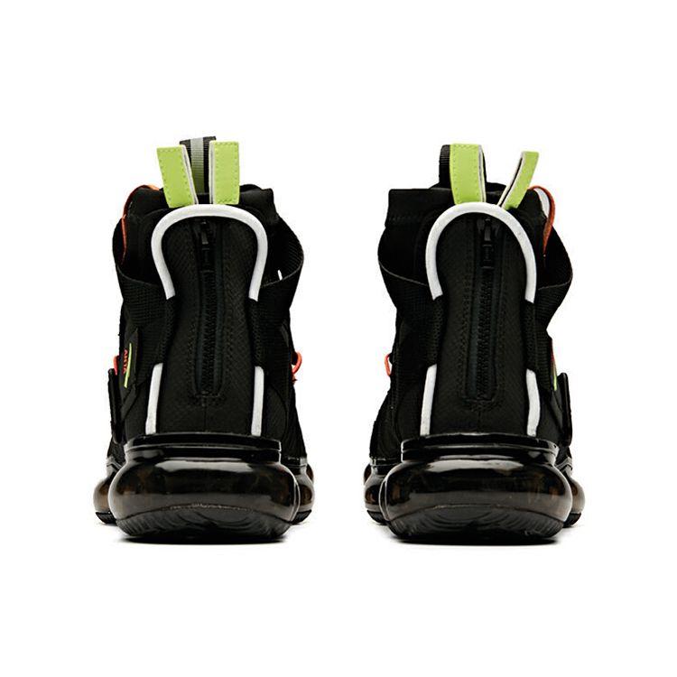 Anta Chaussures Décontractées Montantes Respirantes à Coussin d'Air Fonctionnel en Maille Homme Baskets Noir 91941120-1