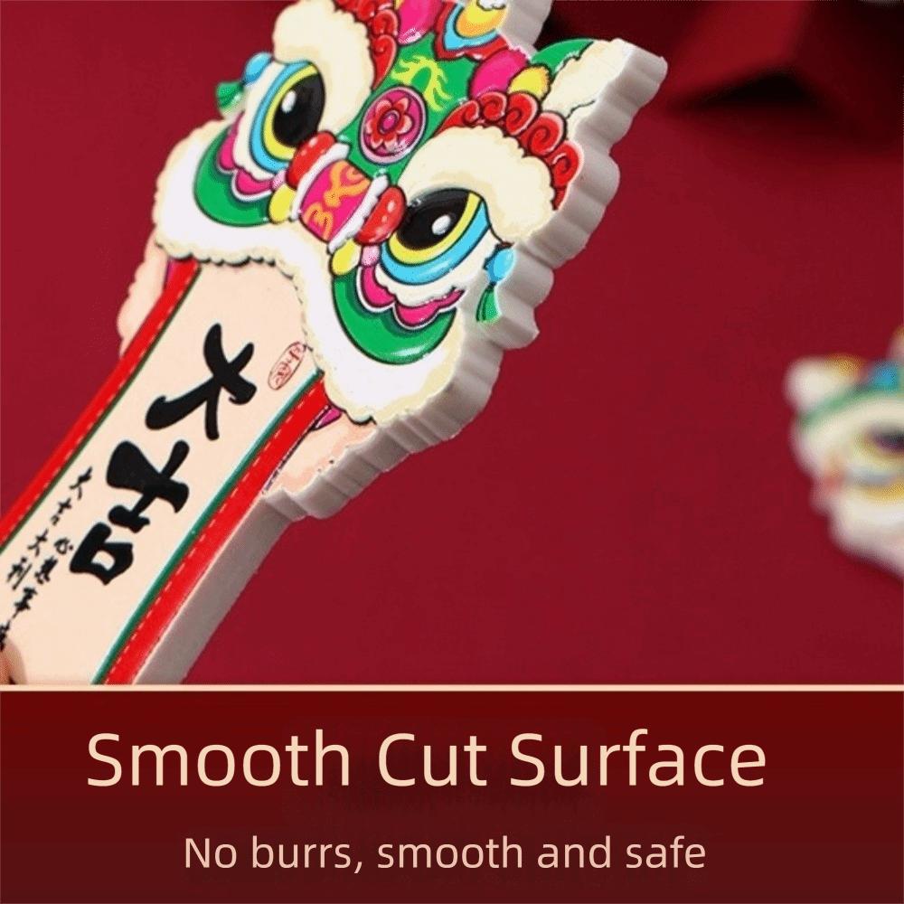 3D Relief Refrigerator Magnet Cute Spring Festival Magnet Sticker Souvenir