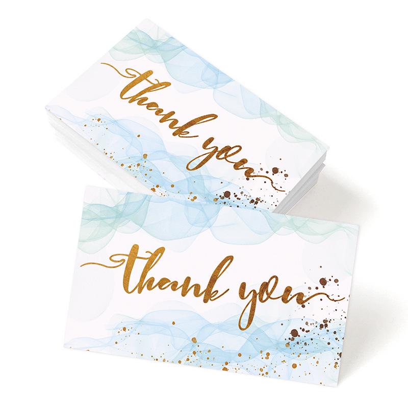 Thank You Card Set - 50 Pack: Perfect for Gifts, Holidays, Weddings, and Parties