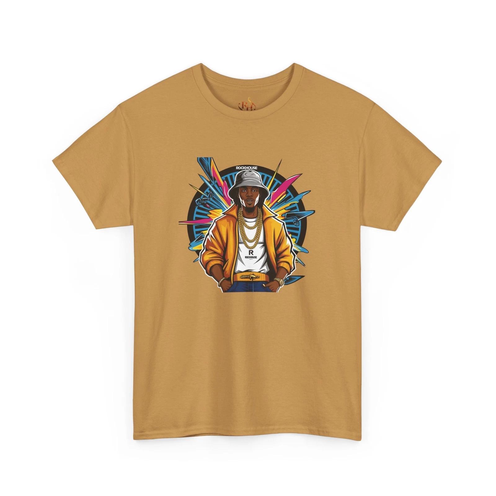 Graphic Tee Rap Music Lovers, Hip Hop T-Shirt, Casual Unisex Wear, Street Style XL