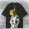Tricou Vintage Acid Washed Cyberpunk Edgerunners - Tricou cu Grafică David Martinez și tricou pentru copii, Cyberware Sandevistan, Cadou Pentru Fan Anime.