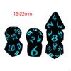 7 Pieces Dice Set RPG Game Dice, Games Lightwheigt Polyhedral Light Up ,for Table