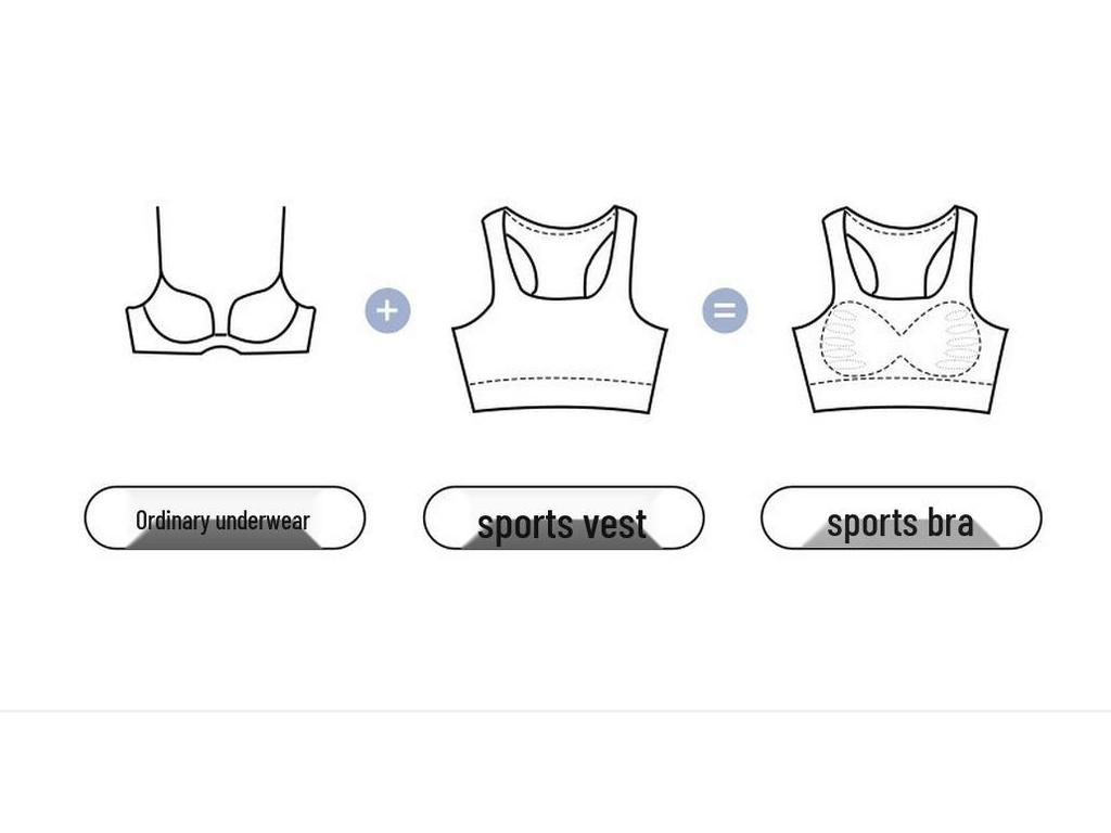 Yoga I-Back Anti-Sag Shockproof Sports Bra - High-Intensity, No Pads Needed, Summer Fitness Vest