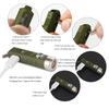 RovyVon Aurora A1 Keyring 650 Lumens Outdoor EDC Mini Rechargeable LED Everyday Portable Torch Flashlight, Ultra-Bright Flashlight, (Military Green)