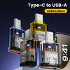 Type C Adapter USB 3.2 To Type C Converter 120W 10GB High Speed Data Audio Transfer For iPhone For MacBook For iPad For Huawei