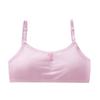 Cotton Adjustable Strap Wireless Bralette for Women Soft Breathable Crop Top Seamless Lightweight Undergarment