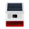 Sistema di allarme sonoro e luminoso solare wireless per interni/esterni Sistema a sirena antifurto