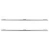 2Pcs Set Cold‑Roll Steel Sheet Ball Bearing Drawer Slide Rail Cabinet Hardware Fitting 400x17mm