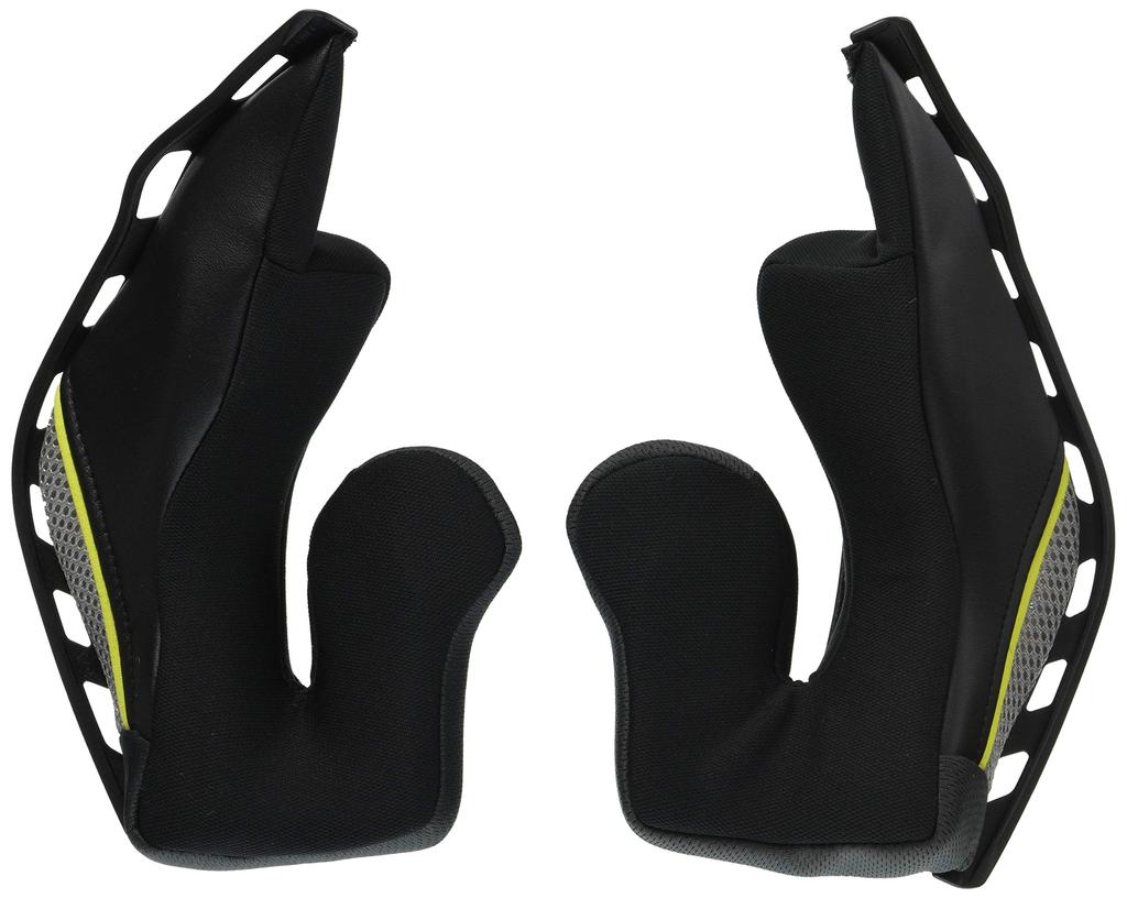 OGK KABUTO AEROBLADE5 Cheek Dark 570866 Pads, Gray, M,