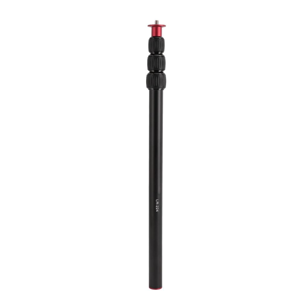 Extension Selfie Stick 4 Section Aluminum Alloy 11lb Load Bearing with 14inch Screw Selfie