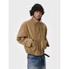 Blaexit Retro Vintage Lamb Wool Lined Jacket Men's Autumn and Winter Short American Workwear Jacket