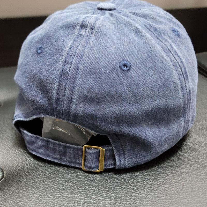 Embroidery Ukraine Trident Symbol Cotton Washed Fashion Sports Baseball Cap Adjstable Hip Hop Urban Street Style Dad Hat Visor Protection Snapback