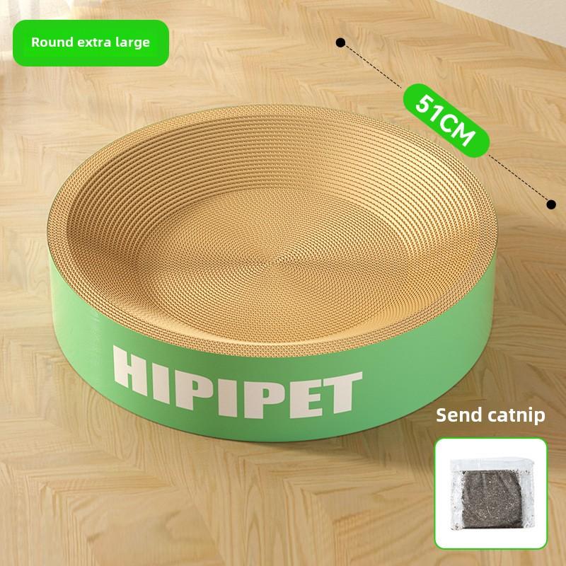 Cat Oversized Big Mac English Logo Cat Scratching Board Wear-resistant and Scratch-resistant Corrugated Cat Litter Integrated Pet Cat Toy