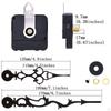 Simple DIY Wall Quartz Clock Movement Mechanism, Set for Marble Clocks