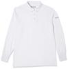 EVEN RIVER NR406 06 Mjuk torr pikétröja (Långärmad) Vit, Storlek 3L