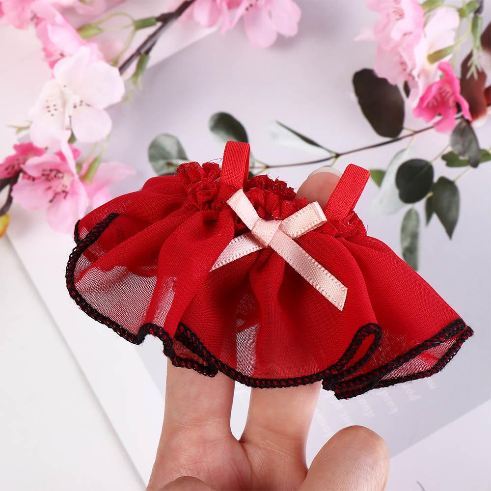 Lace Cloth 12BJD Dolls Accessories With Black Trim 10CM Doll Clothes   Children Gift