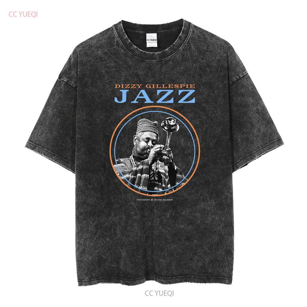 Vintage Dizzy Gillespie Jazz Colorful Art Band T Shirt Black Size Large 90s vintage Washed Breathable Comfortable