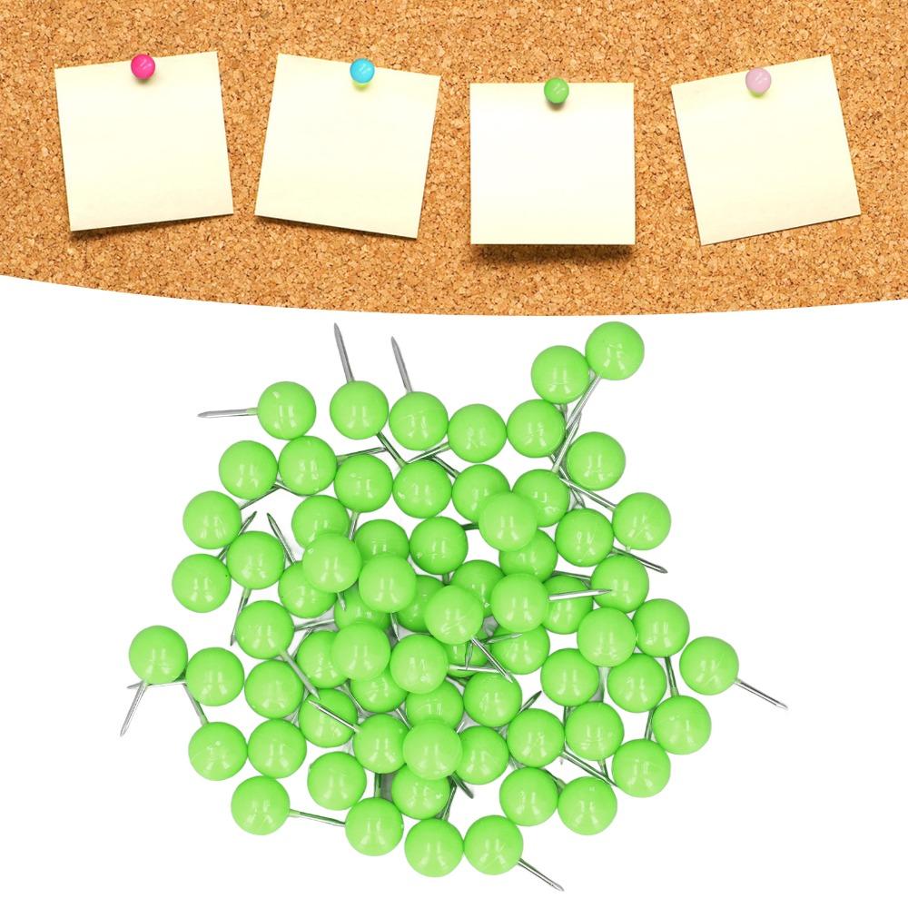100Pcs Round head Push Pin 9.5*20mm Map Pin Boxed pin Decorative Tack Art arrangement