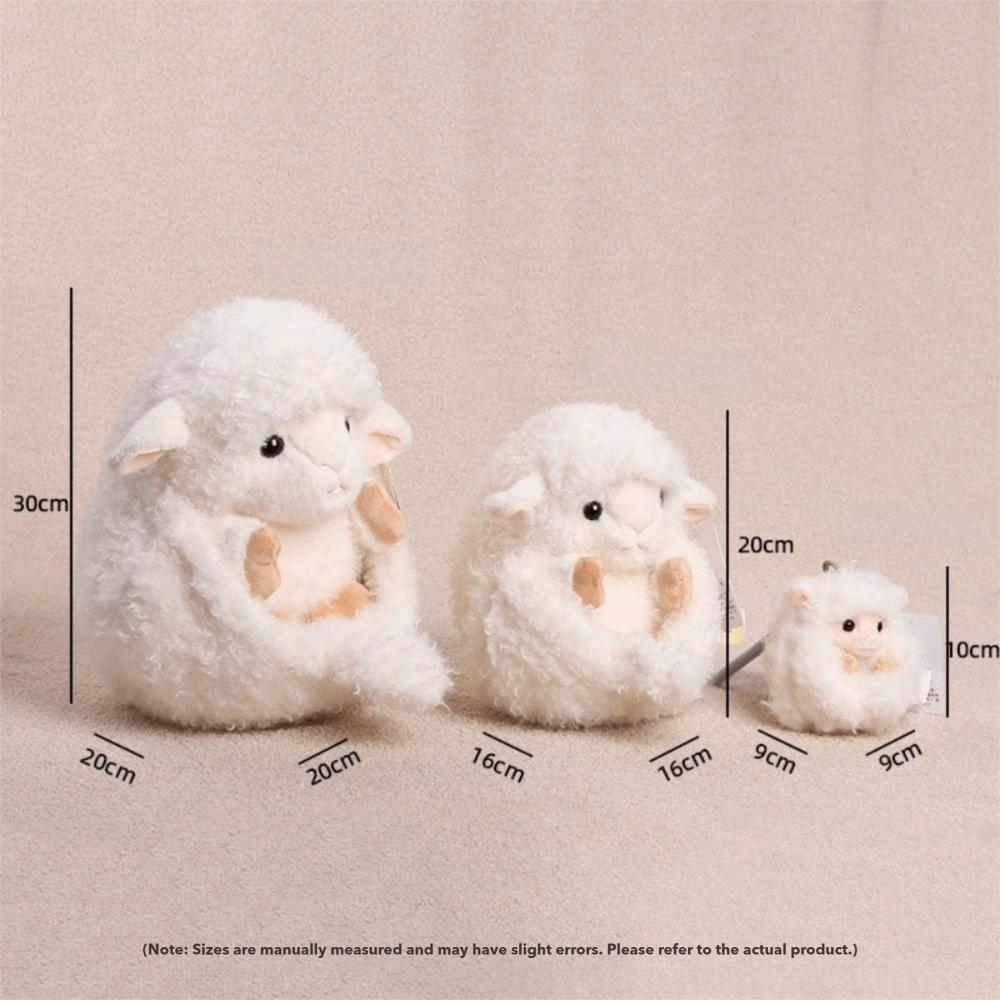 Handmade Hedgehog/Lamb Plush Doll 10/20/30cm Hedgehog Pillow Cute Hedgehog Stuffed Toy for Kids