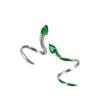 Fashion Snake Niche Design High-End Joint Ring Lady's 1PC Open Ring And Light Luxury