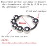 Men's Six Beads Lock Precision Sleeve Ring Stainless Steel Metal Penis Ring Sex Toys for Men Male Delay Ejaculation Cock Ring Glans Stimulator