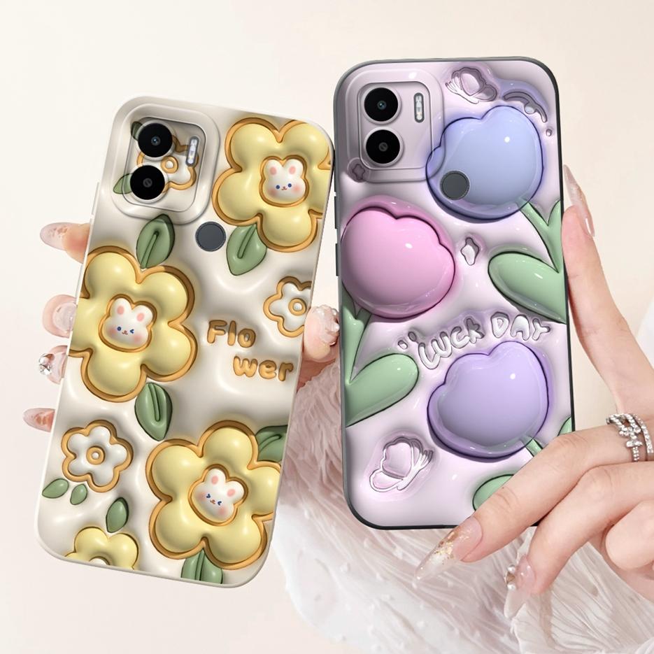 For Xiaomi Redmi A2 Case Redmi A2+ New Candy Painted Cover Shockproof Phone Case For Xiaomi Redmi A2 Plus RedmiA2 A2+ Soft Shell