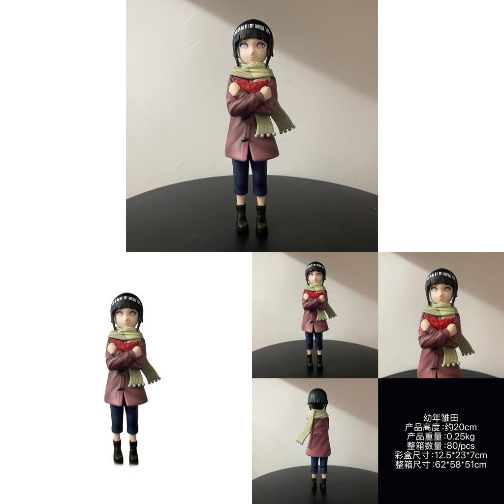 Hyga Hinata Naruto Anime Collectible Model With Pvc Material For Fans And Giftgiving
