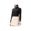 New FILA Golf Series SS25 Golf Apparel Women's Pitch Black A11W515219F-BK
