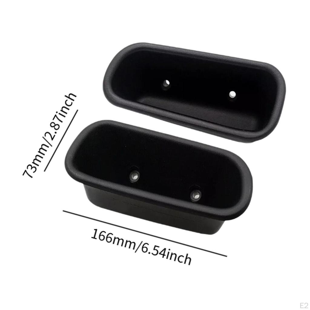 2Pcs Front Door Pull Handle Cup 04741404 Wear Resistance Stable High Performance Sturdy Left and